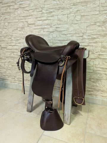 Selle de randonnée arçon trait 