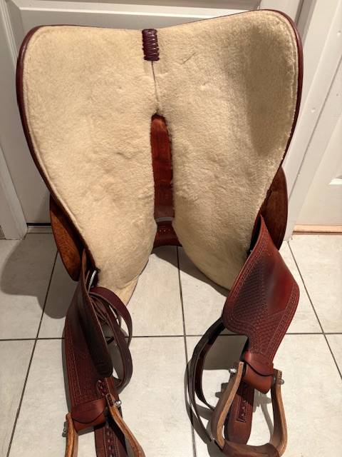 Selle western equi-d all around 16,5 p