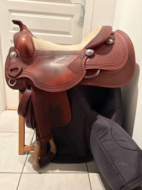 Selle western equi-d all around 16,5 p