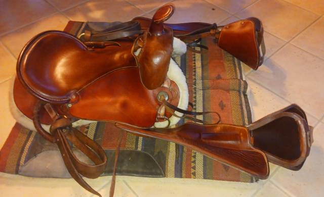 Selle guichard western 