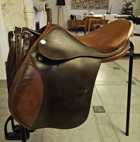 Selle mixte prestige michel robert 16,5