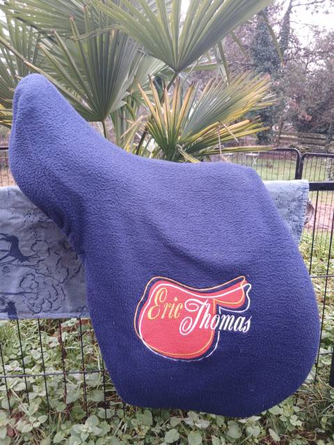 Selle mixte cuir noir 17’́ eric thomas