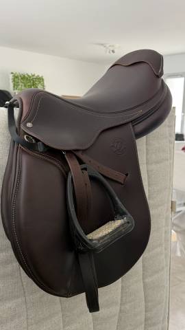 • antarès signature obstacle 17,5 cuir veau comme neuve