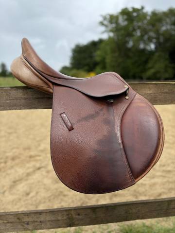 Selle éric thomas fitter mixte / 17,5 pouces 