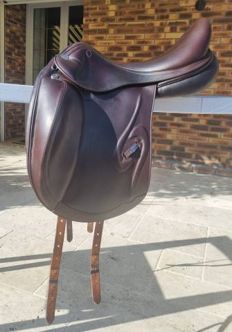 Selle dressage prestige venus k - marron - taille 17