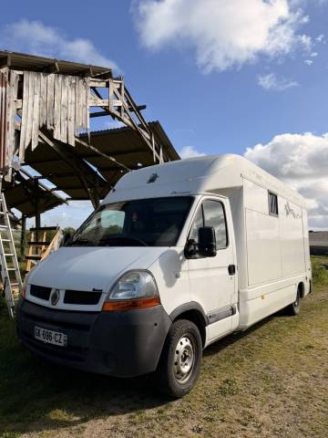 Renault master vl camion chevaux 