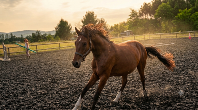 Cheval 2 ans poney / arabe / appaloosa
