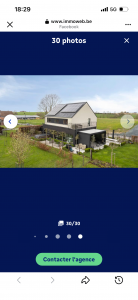 Villa &agrave; vendre avec prairie,PEB A