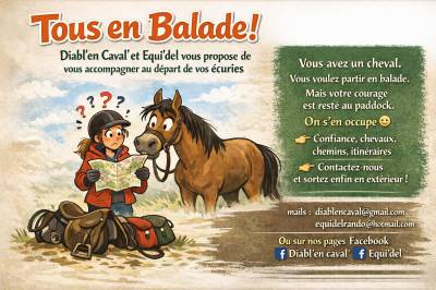 Randonn&eacute;e &agrave; cheval en moselle - Breistroff-La-Grande
