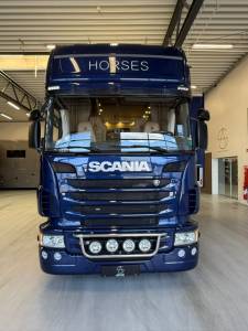 Cami&oacute;n para caballos Scania Interhorse 2013 De segunda mano