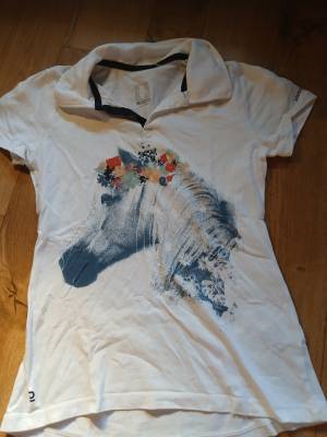 T-shirt t&ecirc;te de cheval 12 ans