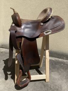 SELLA WESTERN BARREL 15&rdquo; OTTIME CONDIZIONI