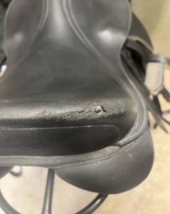 Selle de dressage isabelle werth 16,5 pouces