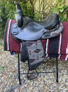 Selle western trail synthetique tres ledger