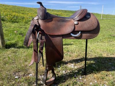 selle Bob's - reining - taille 16''