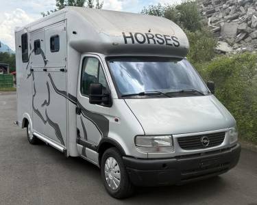 Camion Opel Movano expertis&eacute; - double rampe lat&eacute;rale