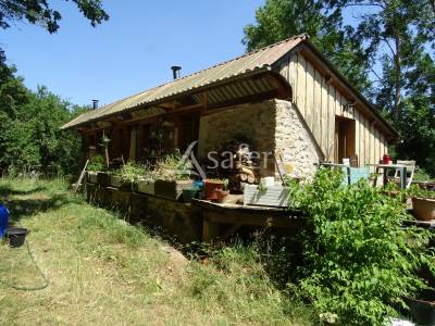 Propriété rurale de 16 ha avec prés et bois, marche pyrénée