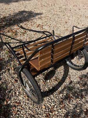 Coche enganches - Sulky poni   