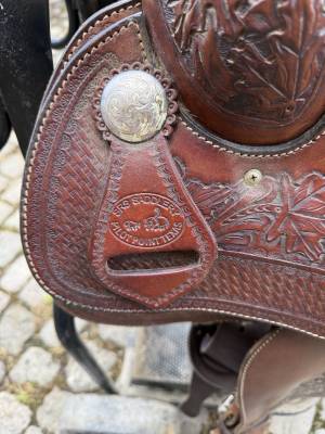 Selle western de type trail