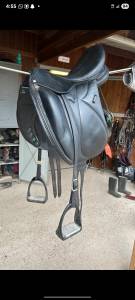 Sella da dressage devoucoux makila 17.5
