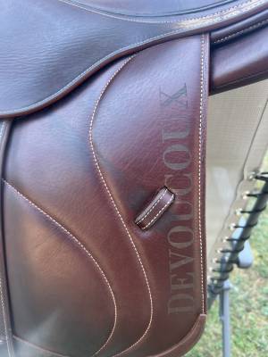 Selle devoucoux biarritz o 17,5 