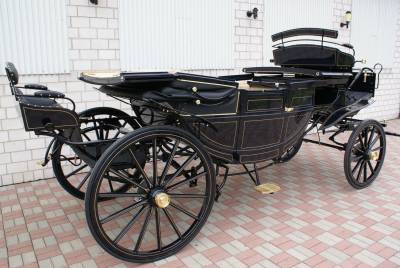 Landau vitré 5 glaces