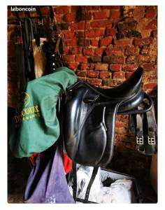 Sella da dressage devoucoux  17.5