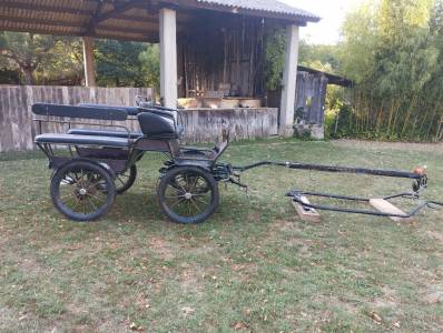 Coche enganches - Calesa