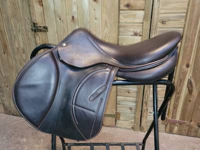 Sella da salto ostacoli arion shoulder free  double quartier  18
