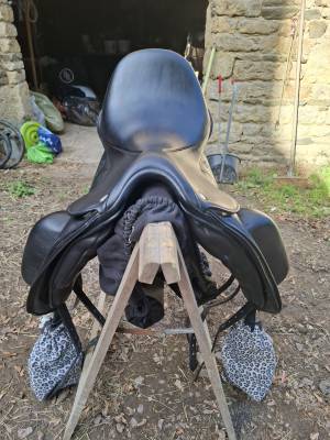 Sella da dressage fairfax deluxe low wither 17.5