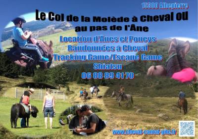 Le col de la molede a cheval ou au pas de l'âne