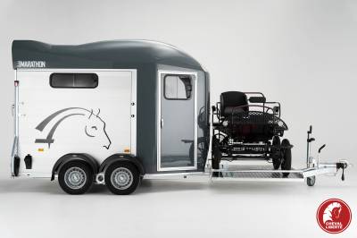 Trailer cheval liberté marathon 2 cavalli 2024 nuovo