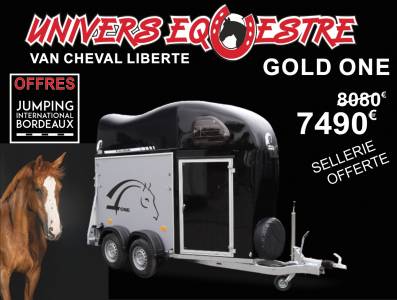 Trailer cheval liberté gold one 1,5 cavalli 2024 nuovo