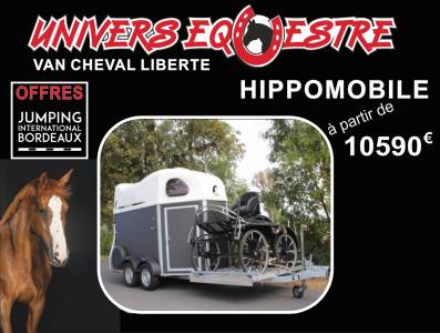 Trailer cheval liberté hippomobile 2 cavalli 2024 nuovo