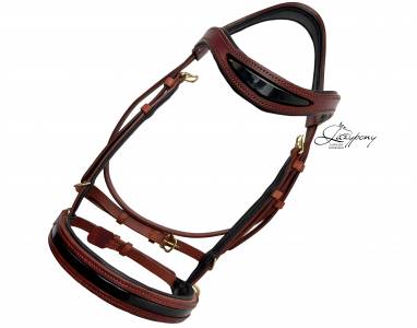 Leather sidepull lazypony