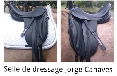 Selle dressage 16,5 jorge canaves