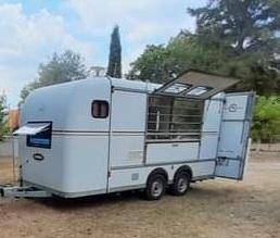 Horse trailer fautras olympus 2 stalls 2008 used