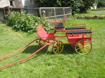 Voiture hippomobile 6 places