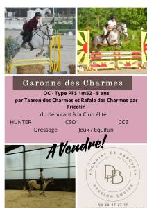 Garonne des Charmes à vendre 8 ans
