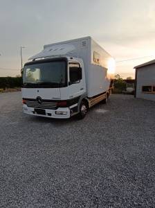 Camion chevaux mercedes atego 815