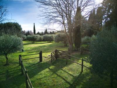 Uzès - maison de campagne avec équipements chevaux