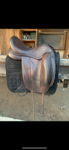 Selle de dressage forestier