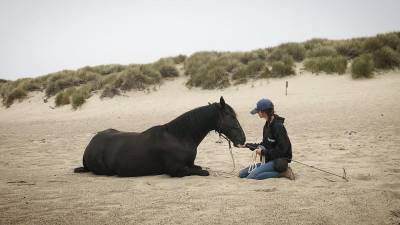 Enseignante en équitation relationnelle indépendante