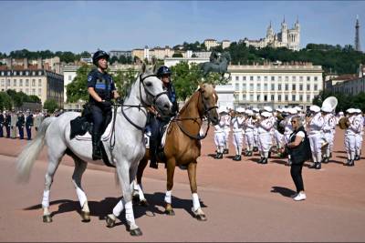 Poste policier municipal à cheval 