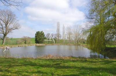 Etang de 2000 m² sur 3 ha de terres