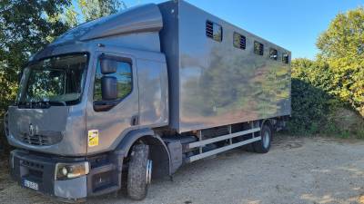 Camion pl transport chevaux