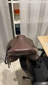 Selle marron paddock - fouganza 17,5 