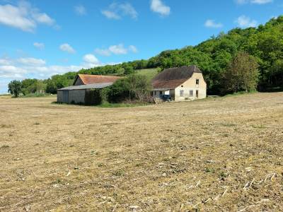 Av corps de ferme sur 20 hectares .