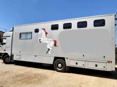 Camion mercedes 5-6 places chevaux