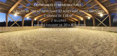 Domaine equestre de prestige - 32 ha certifié BIO